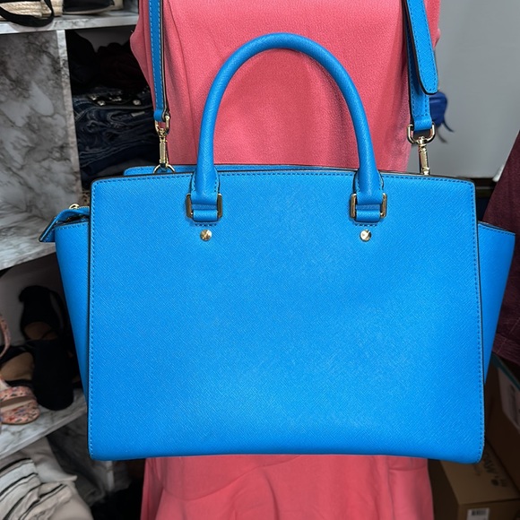 MICHAEL Michael Kors Blue Bag - Picture 4 of 11
